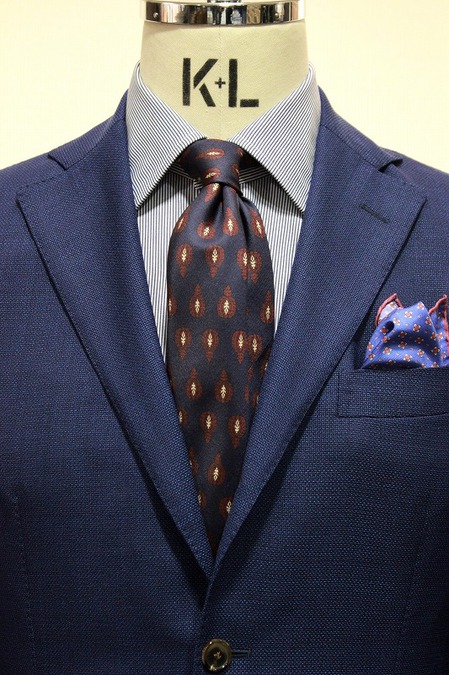 アットヴァンヌッチ セブンフォールド ニットタイ 極太 ボルドー アットヴァンヌッチ セブンフォールド ニットタイ 極太 ボルドー